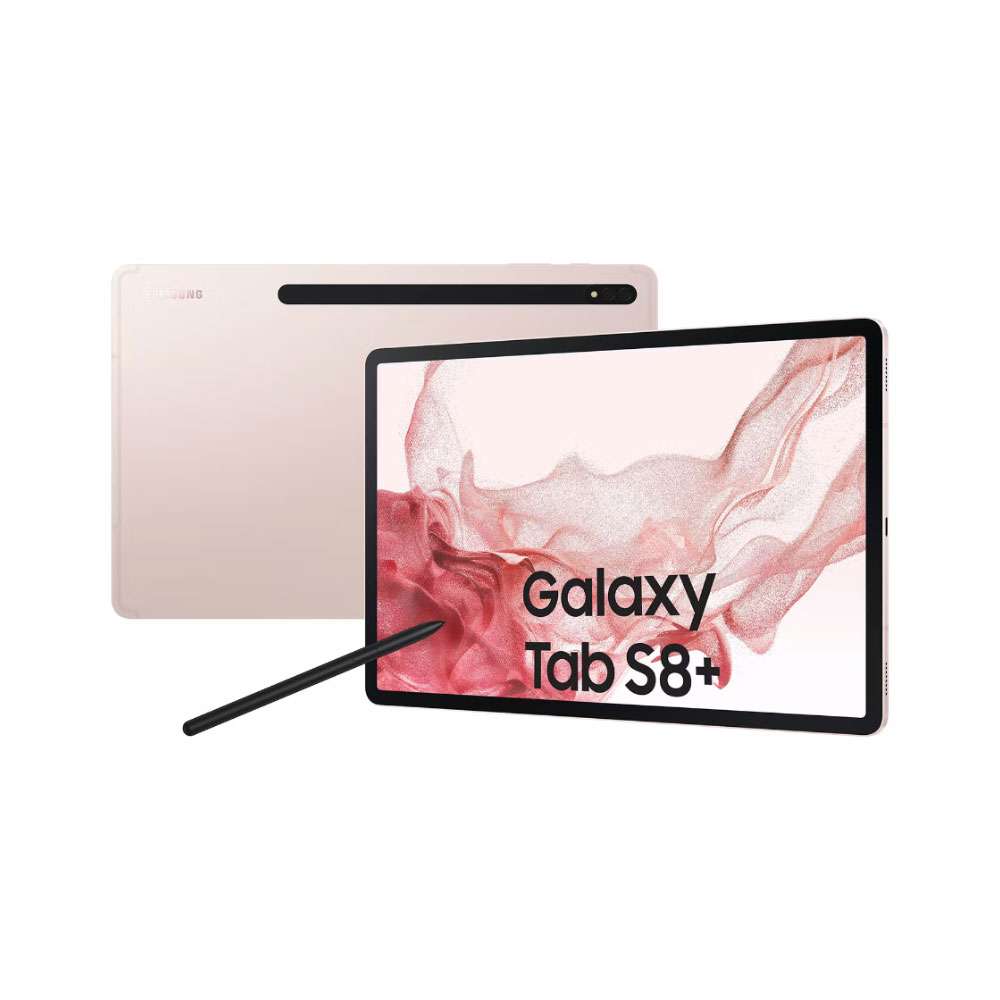 Samsung Galaxy Tab S8 Plus, 8GB, 128GB, Wi-Fi Plus 5G, Pink Gold