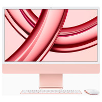 Apple iMac M3 chip with 8core CPU 8core GPU 16GB 512GB SSD, 24-inch 4.5K Retina Display, Pink