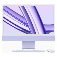 Apple iMac M3 chip with 8core CPU 10core GPU 8GB 256GB SSD, 24-inch 4.5K Retina Display, Purple