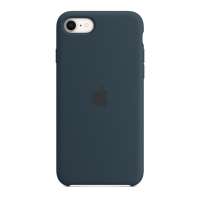 Apple iPhone SE Silicone Case, Abyss Blue