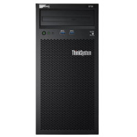 Lenovo ThinkSystem ST50 Server, Intel Xeon Processor E-2224G, 2 x 1 TB SATA 3.5 HDD Non-HDD, 8 GB Memory, 250 W Power Supply, 7Y48A03EEA.webp