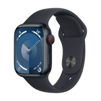 Apple Watch Series 9 GPS Only 45mm Aluminum Case Sport Loop, Midnight