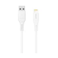 Levore 1m PVC USB A to Lightning Cable White, LC1111-WH