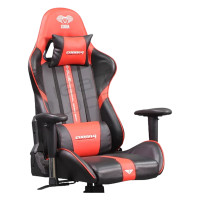 E-BLUE Gaming -Office Chair, Great comfortable chair, Class-4 gas spring, High grade PU leather, Red