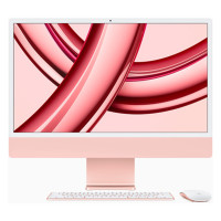 Apple iMac M3 chip with 8core CPU 10core GPU 16GB 512GB SSD, 24-inch 4.5K Retina Display, Pink