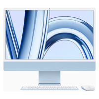 Apple iMac M3 chip with 8core CPU 10core GPU 16GB 512GB SSD, 24-inch 4.5K Retina Display, Blue