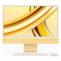 Apple iMac M3 chip with 8core CPU 10core GPU 8GB 256GB SSD, 24-inch 4.5K Retina Display, Yellow