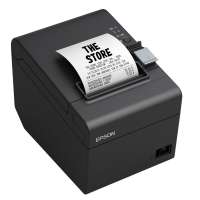 Epson TM-T20III Thermal Receipt Printer USB + Ethernet with Power adapter, Black