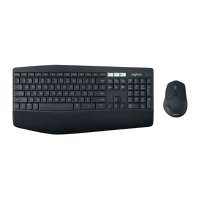 Logitech MK850 Performance Wireless Keyboard and Mouse, Black