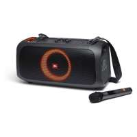 JBL PartyBox On-The-Go Portable Party Speaker With Wireless Mic