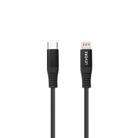 Levore 1M PVC USB C to Lightning Cable Black, LC4111-BK