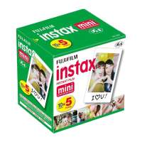 FujiFilm Instax Mini Instant Film, Pack of 5 x 10 Sheets
