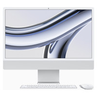 Apple iMac M3 chip with 8core CPU 8core GPU 16GB 512GB SSD, 24-inch 4.5K Retina Display, Silver