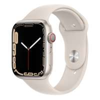 Apple Watch Series 7 GPS Only 45mm Starlight Aluminum Case with Sport Band