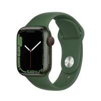 Apple Watch Series 7 GPS   Cellular 41mm Green Aluminum Case with Sport Band