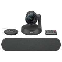 Logitech Rally Plus Video Conferencing Kit, With 1 x Rally Speakers, 1 x Microphone, 960-001237