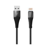 Levore 1.8m PVC USB A to Lightning Cable Black, LC1121-BK