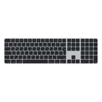 Apple Magic Keyboard with Touch ID and Numeric Keypad, Space Grey with Black Keys, Arabic