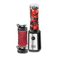 Black Decker Personal Compact Sports Blender And Smoothie Maker 500 ml 300W, SBX300-B5