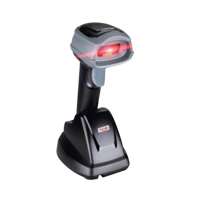 Pegasus PS3131 Ultra High Precision Wireless 2D Barcode Scanner with Cradle, Black