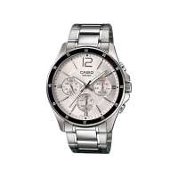 Casio Men's Stainless Steel Wrist Watch, MTP-1374D-7AVDF