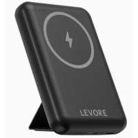 Levore 5000mAh Wireless Magsafe PowerBank Fast Charging Black, LP411-BK