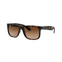Ray-Ban Full Rim Justin Havana Square Matte Havana Unisex Sunglasses Brown Lens, RB4165 JUSTIN 71013 54-16 145 3N.webp