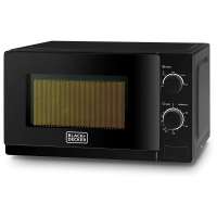 Black Decker 20L 700W Microwave With Defrost Function, MZ2020P-B5.webp