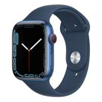 Apple Watch Series 7 GPS Only 45mm Blue Aluminum Case with Sport Band
